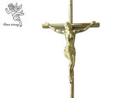 См размера 37×13.7 креста ларца Иисуса золота, Иисус 3 # гроб перекрестные ПП материальный