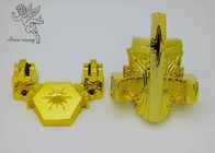 Материал PP набора оборудования ларца золота пластиковый с трубками утюга 66cm