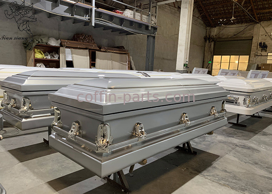 ISO9001 Похоронный металл Нержавеющая сталь гробовник настраиваемая и декоративная поверхность