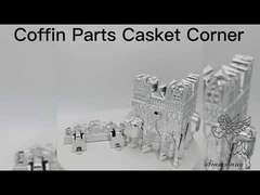 АБС Пластиковые уголки гроба Золотой американский стиль Модель собора