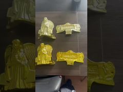 Угловая фурнитура для угловой шкатулки премиум-класса, прочная отделка гроба