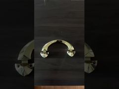 Ручка для гроба из цинкового сплава премиум-класса TX F03 с золотой отделкой