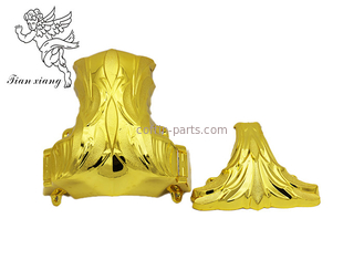 American Style Funeral Gold Or Silver Plastic  Casket Corner  1#
