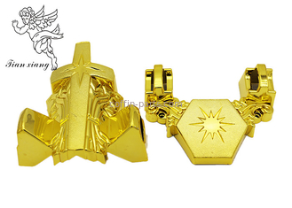 Casket Corner Iron Tubes Parts Of Coffin Plastic Gold Color