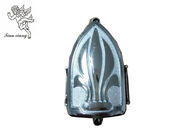 Похоронный серебряный угол ларца украшения гроба пластикового материала с железными трубками