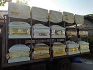 Стиля аксессуаров ларца золота штуцеры гроба пластикового американского похоронные