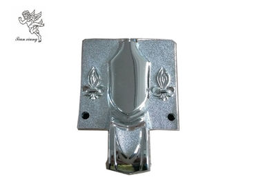 Silver  Plastic Material Funeral  Decorative Casket Corner with  Steel bar