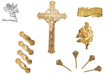 Pale Gold Funeral Plastic Coffin Handles African Style H9003 Customized