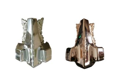 PP OR ABS Plastic Customized Gold-plating  Coffin Parts For Funeral Decoration