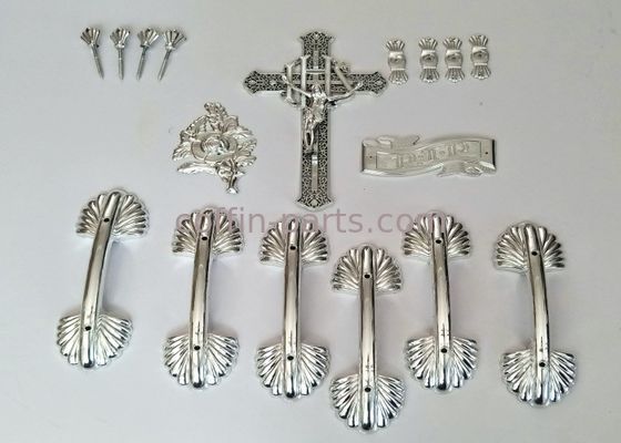 Customized Coffins And Caskets Accessories , Lightweight Coffin Handles