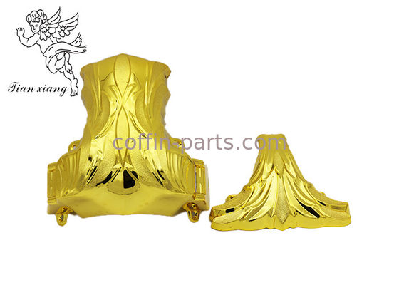 Угол 1# ларца золота или серебра американского стиля похоронный пластиковый