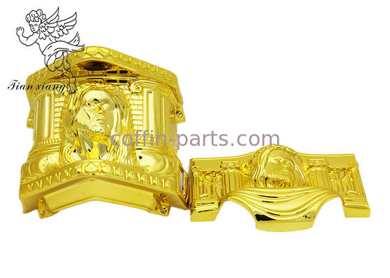 Американские аксессуары гроба стиля, штуцеры гроба ларца угловые пластиковые с железным Тубесв